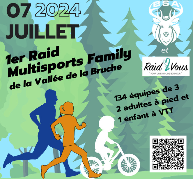 07/07/2024 - Raid Multisport family en trio - Gresswiller